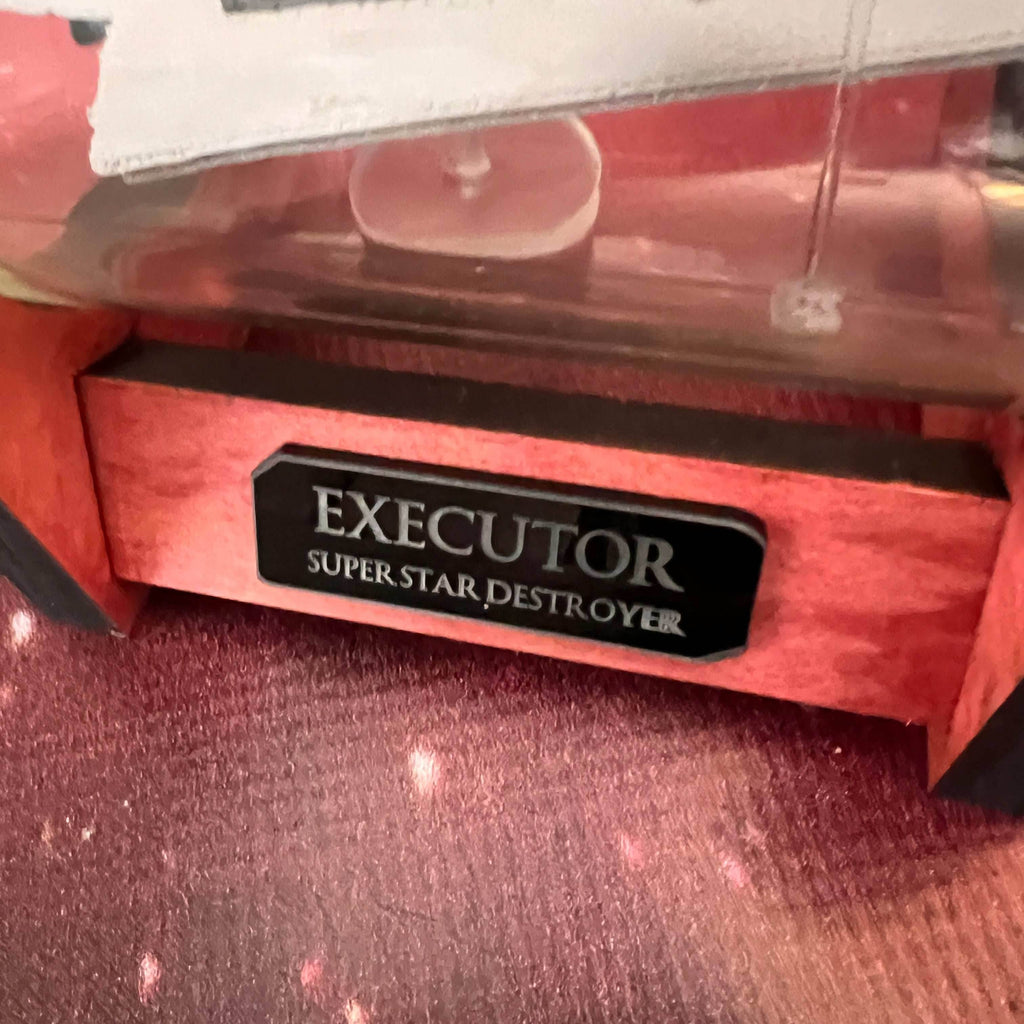 Star Wars Death Super Star Destroyer Executor in a Bottle - 