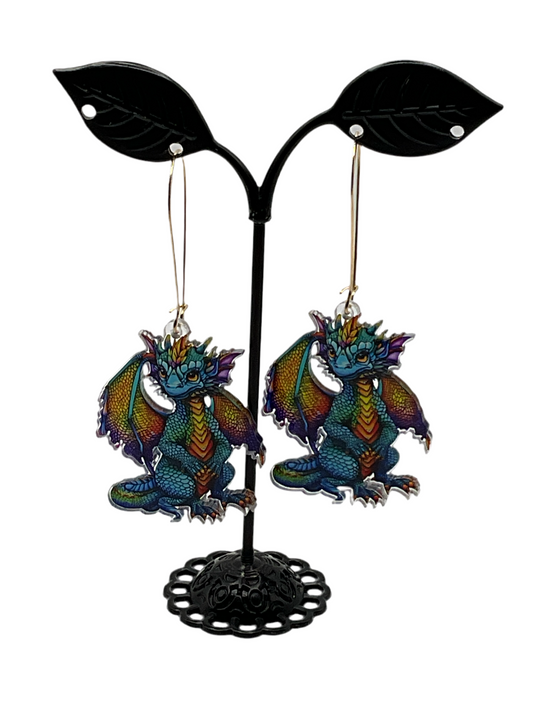 Baby Dragon Earrings