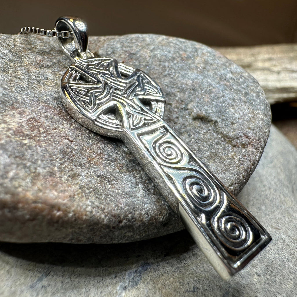 Modern Celtic Cross Necklace