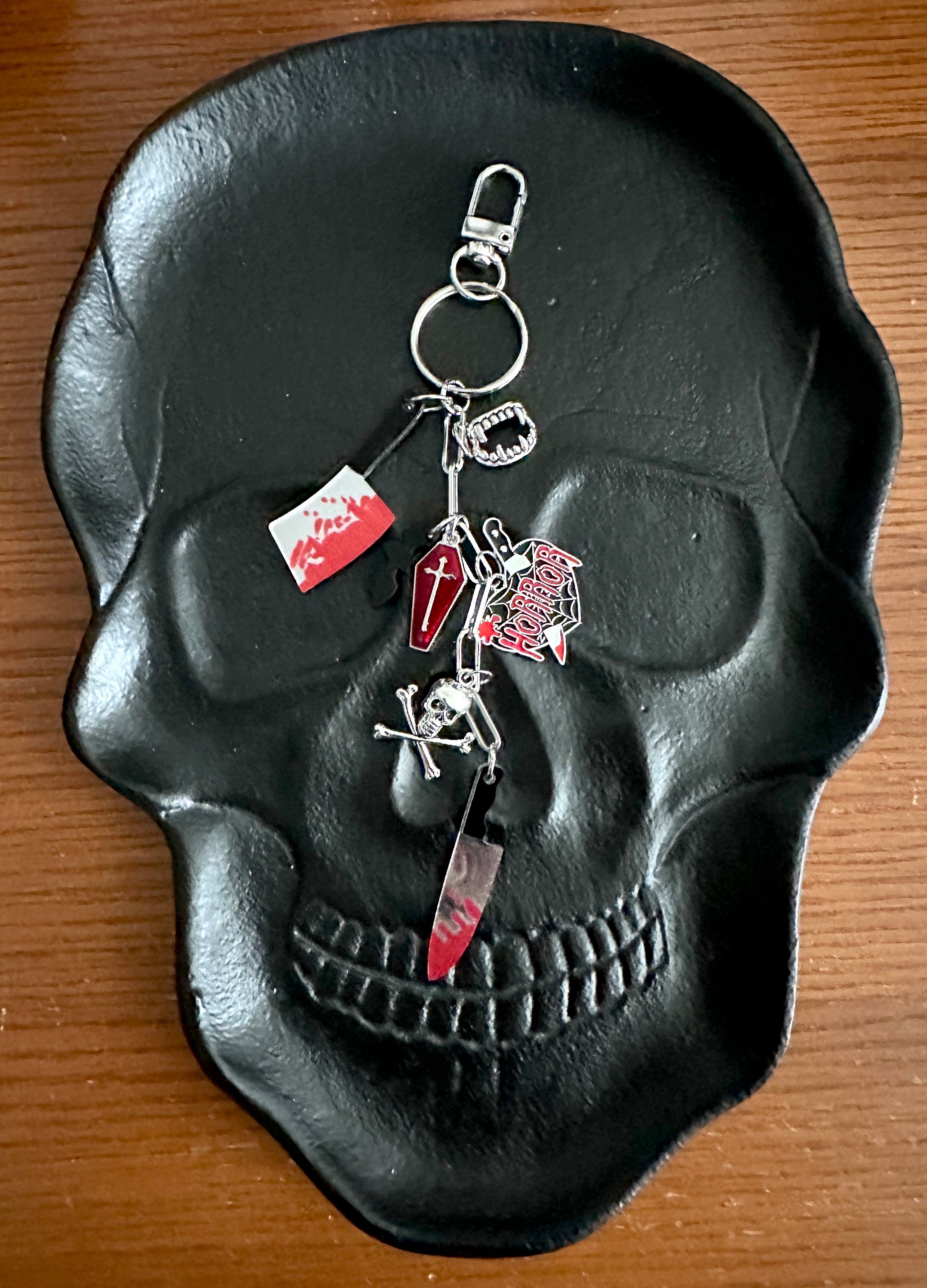 Horror Lover Bag Charm Keychain
