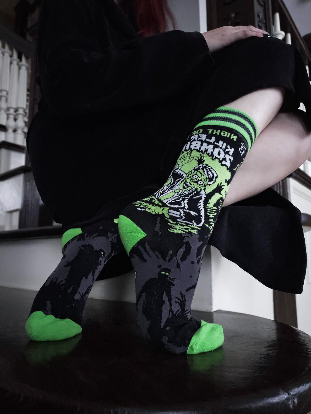 Night of the Killer Zombies Crew Socks
