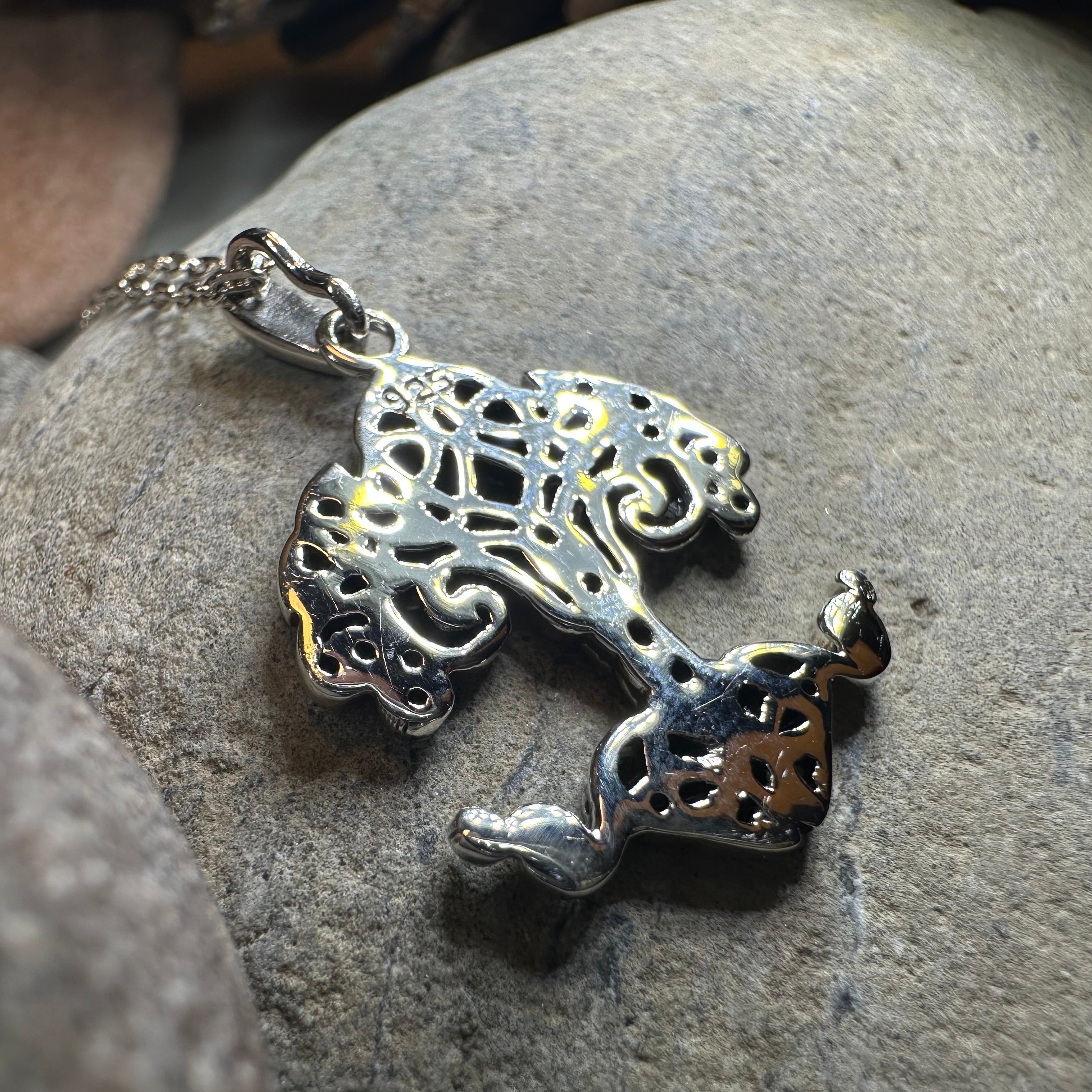 Persephone Opal Tree of Life Necklace