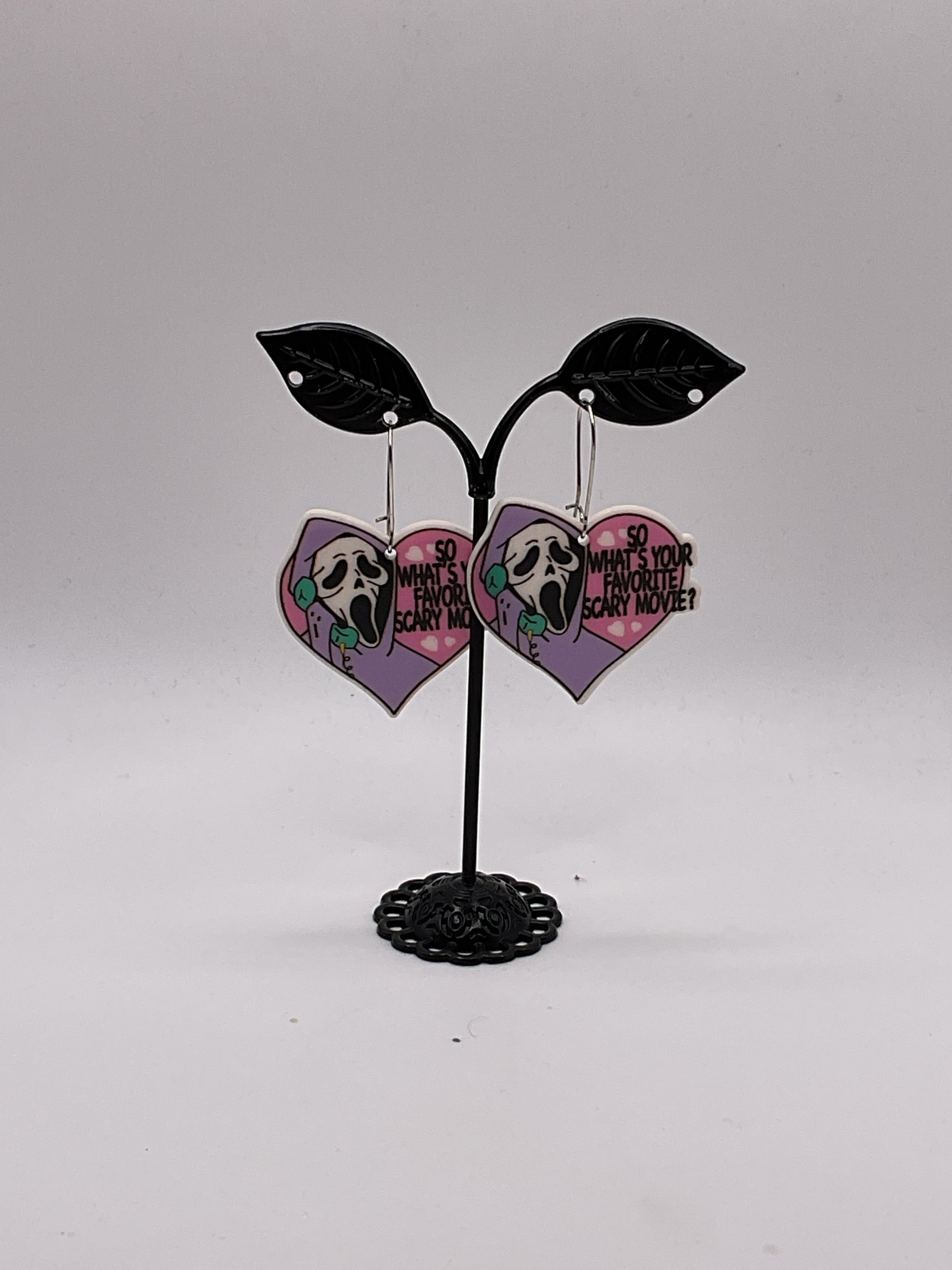 Scream Earrings 1