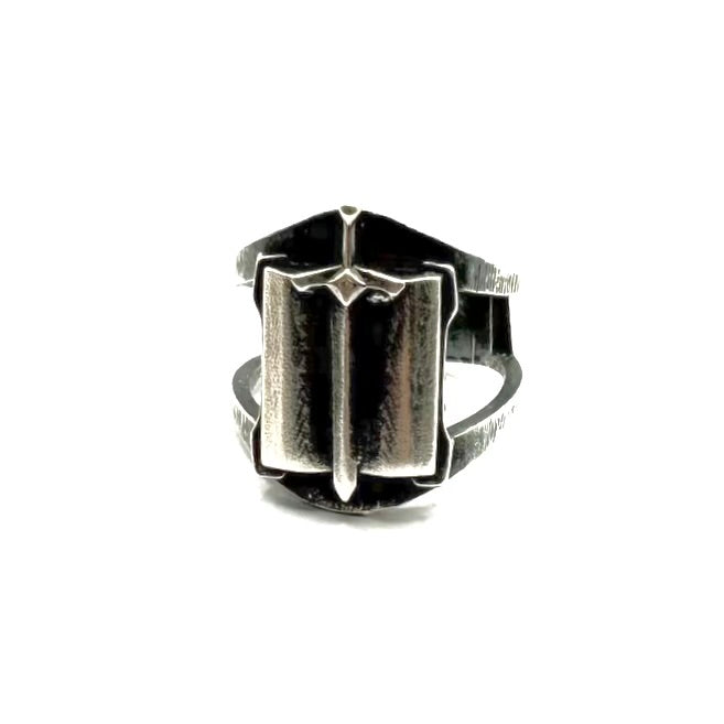 Midi Shadowblade Grimoire Ring In Sterling Silver Fulfilled Julian The 2nd