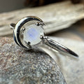 Ophelia Crescent Moon Ring