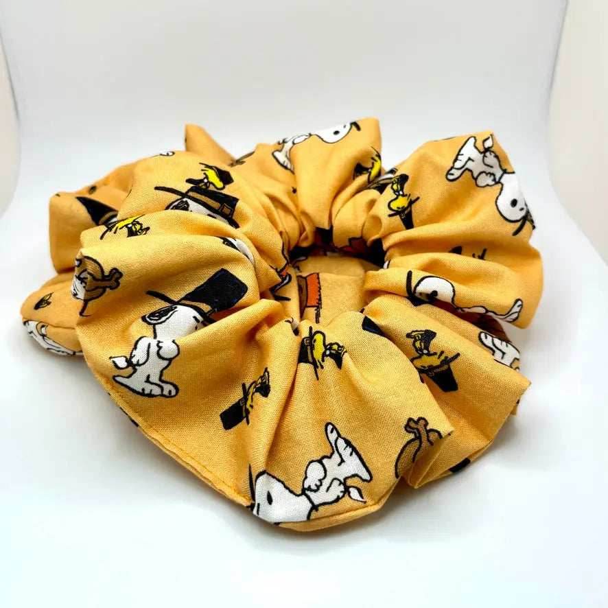 Snoopy Thanksgiving Scrunchie - 