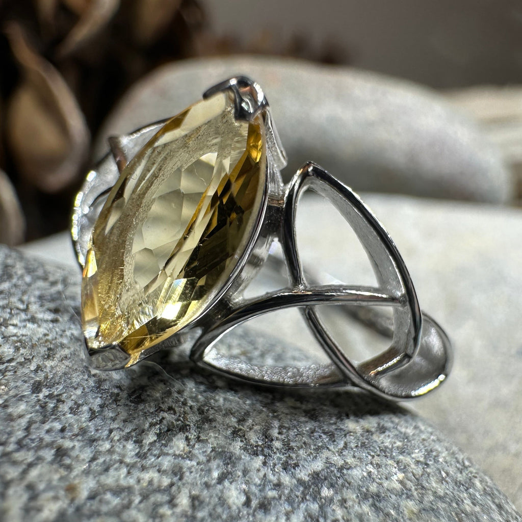 Millicent Celtic Trinity Knot Ring
