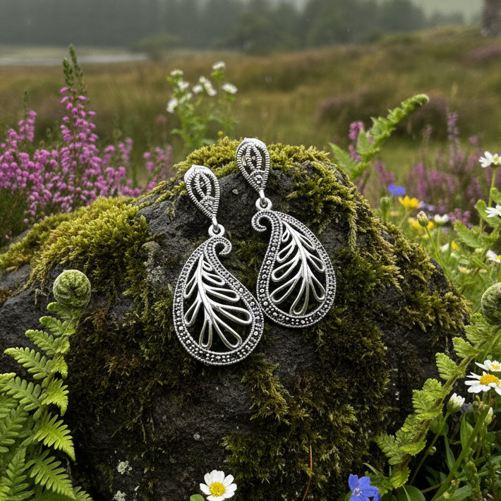 Elegant Celtic Viking Earrings