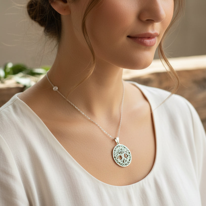 Strong Tree of Life Necklace