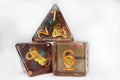 Glitter Gearwheel RPG Dice Set - 