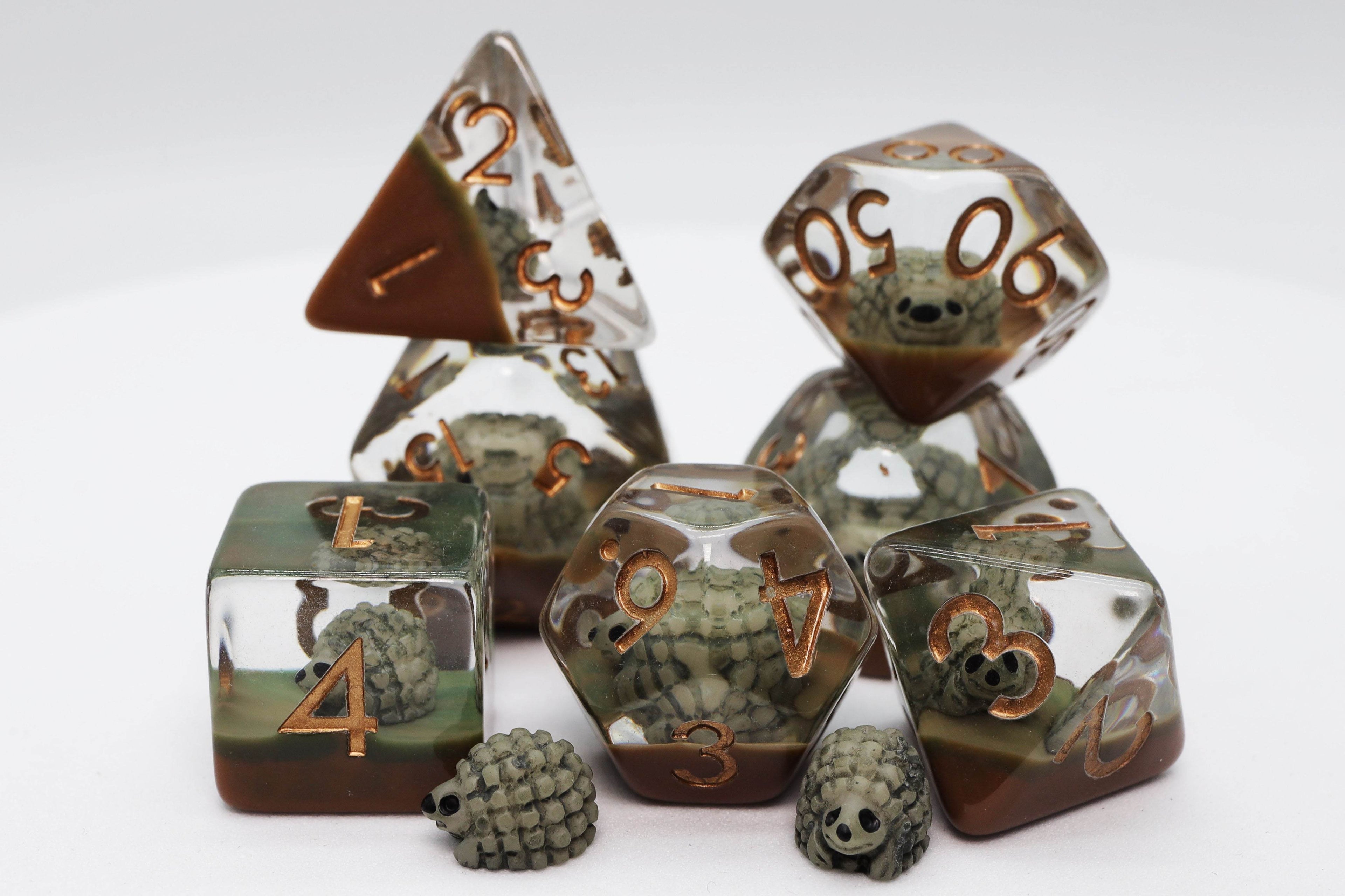 Hedgehog RPG Dice Set - 