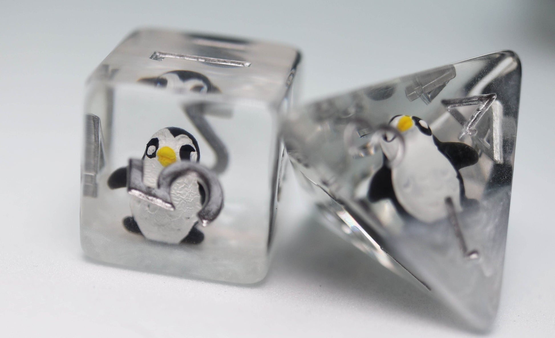 Baby Penguin RPG Dice Set - 
