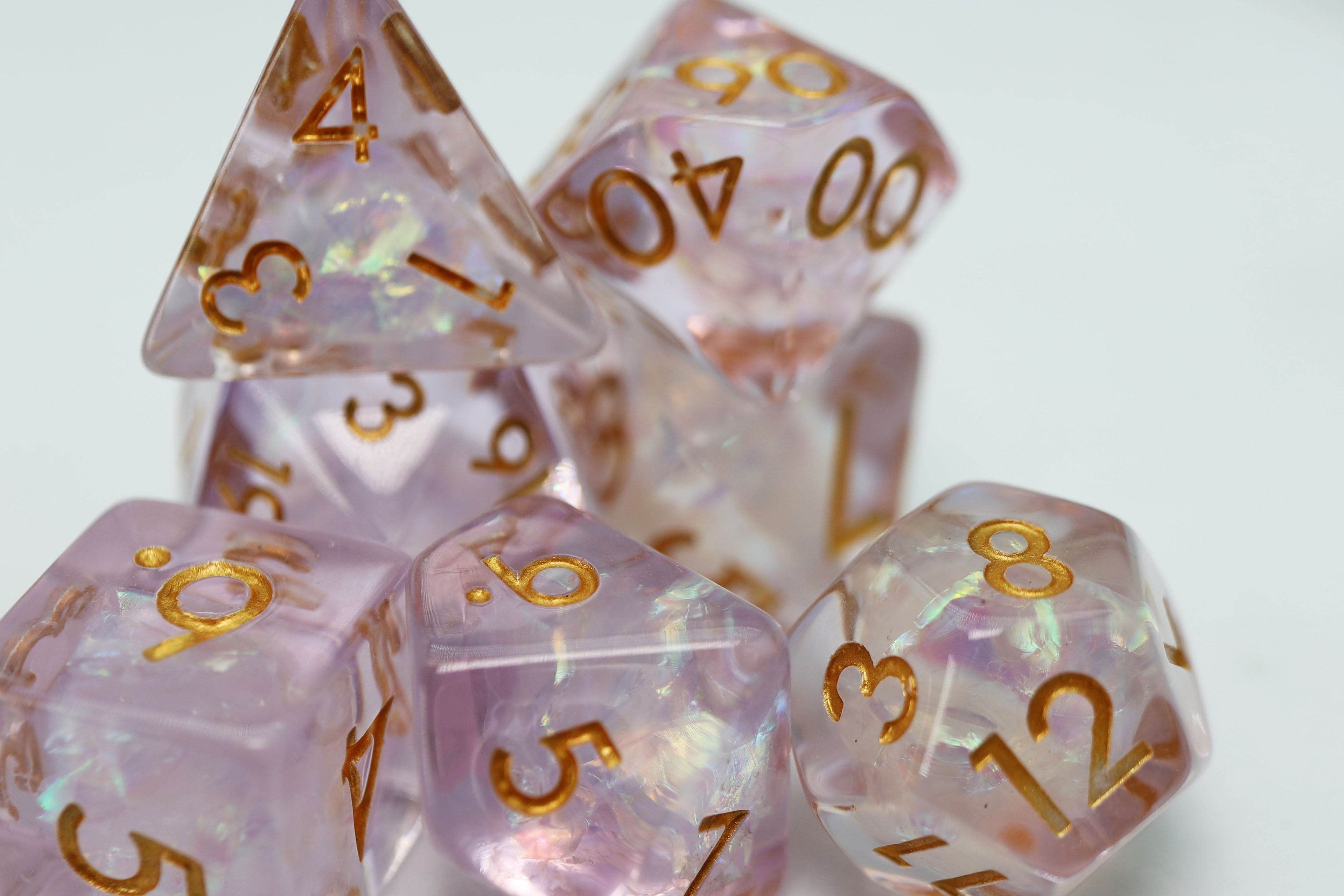 Sakura Petals RPG Dice Set - 
