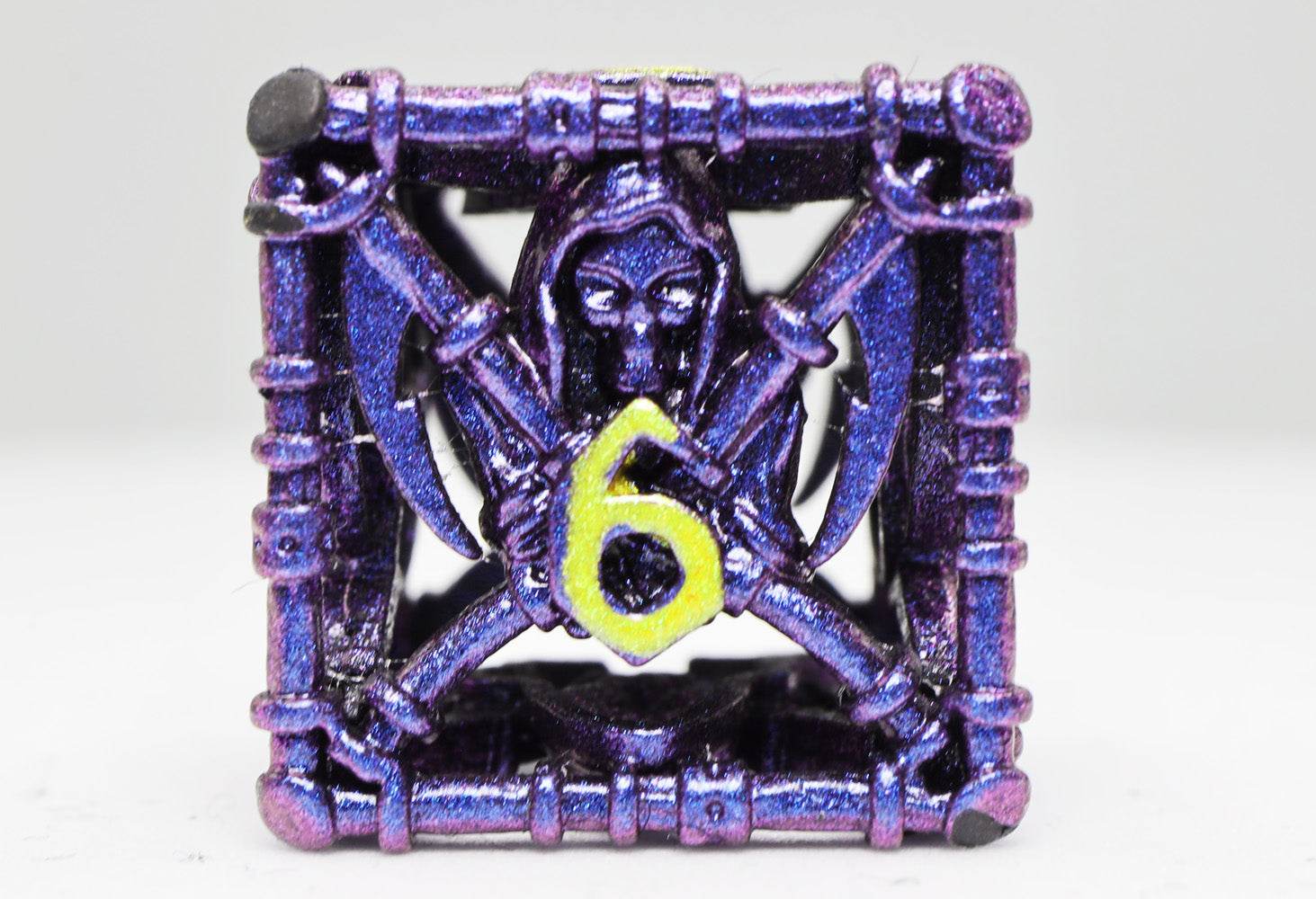 Grim Scythe: Purple - Metal RPG Dice Set - 