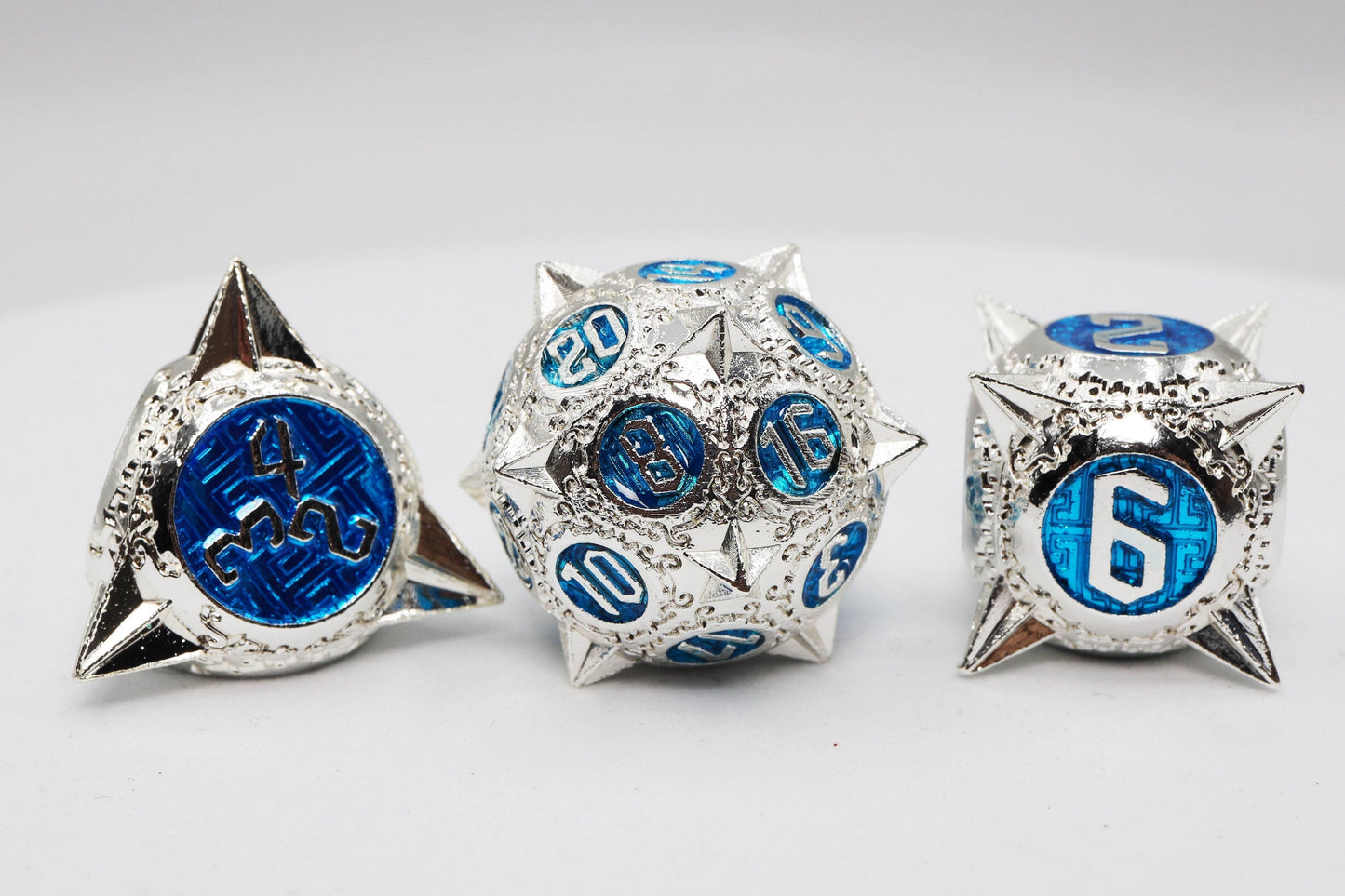 Meteor Storm: Bellatrix - Metal RPG Dice Set - 