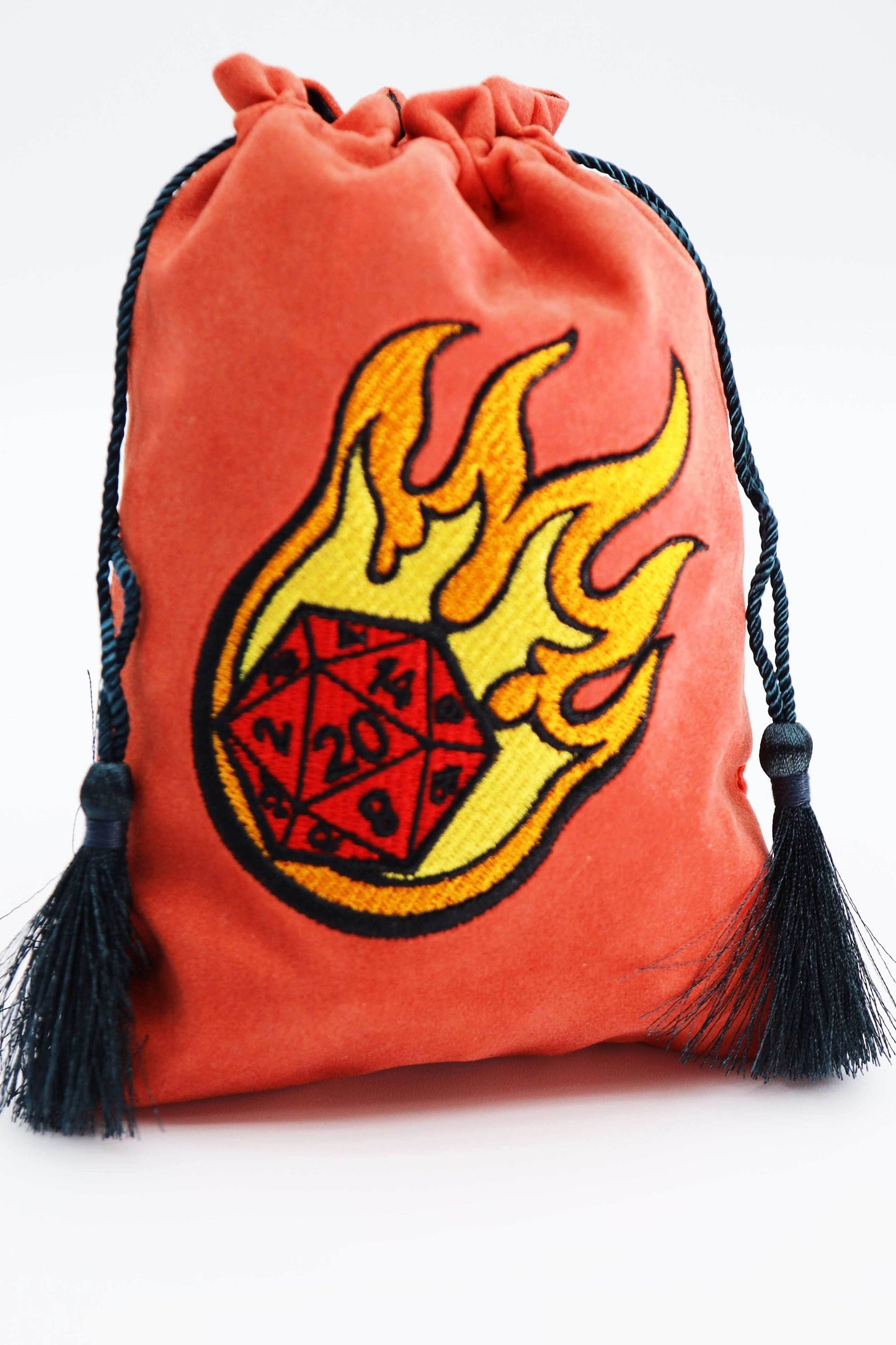 Foam Brain Games Dice Bag - Dice Fireball