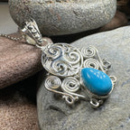 Lyria Celtic Triple Spiral Necklace