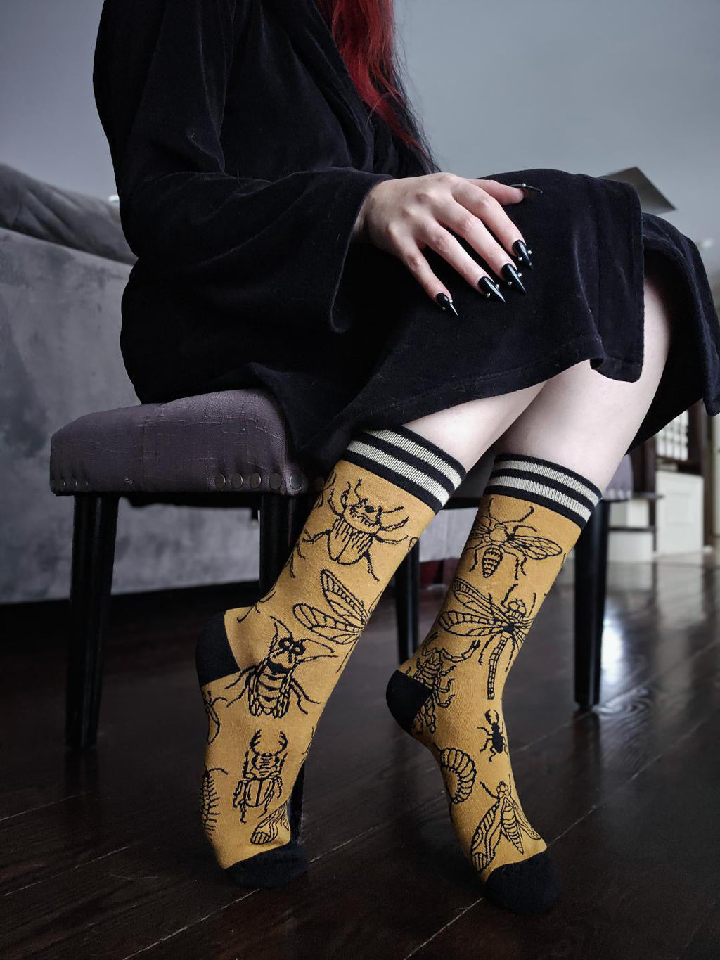 Creepy Crawlies Crew Socks