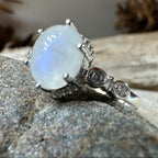Diana Moonstone Promise Ring