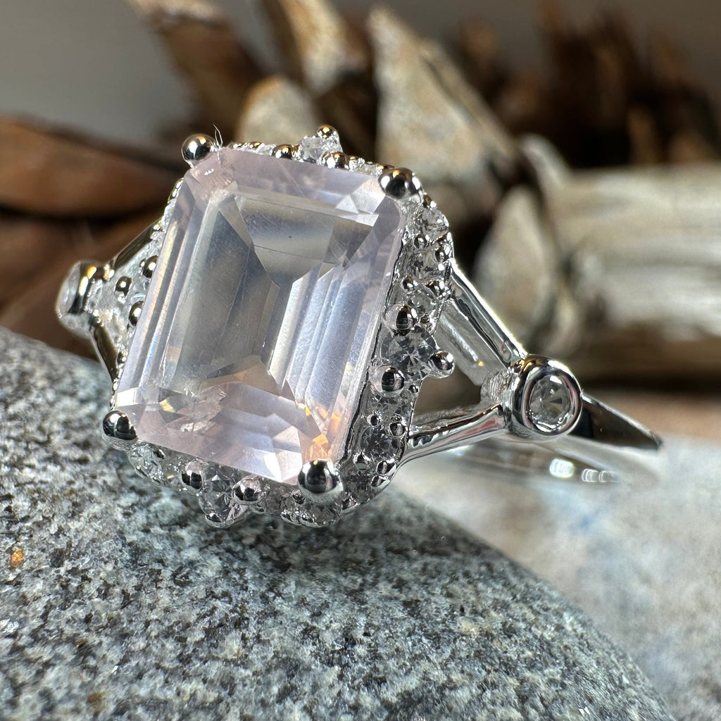 Tianna Rose Quartz Ring