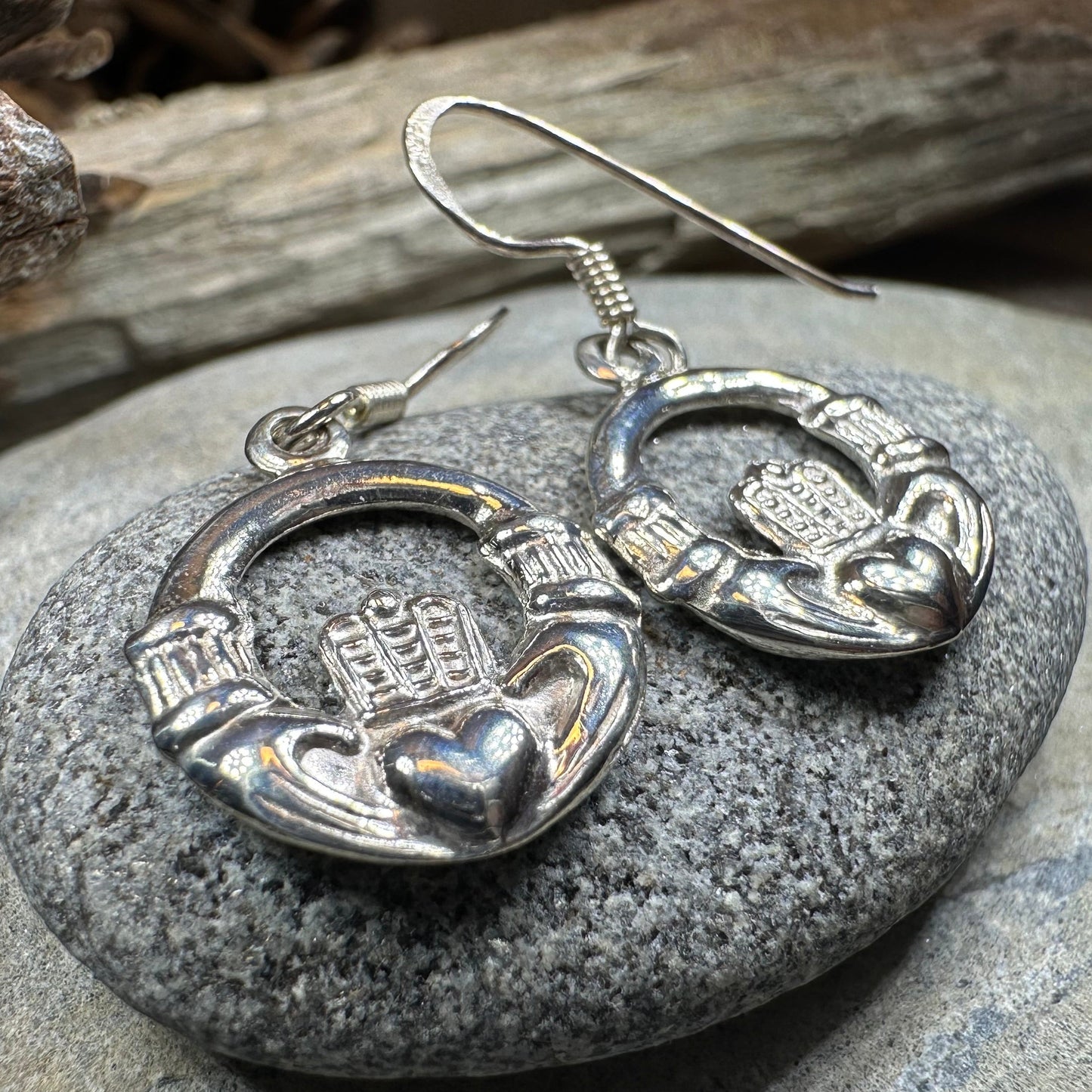 Celtic Claddagh Earrings