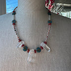 Wild Atlantic Way Quartz Crystal Necklace