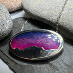Purple Skies Northern Lights Necklace