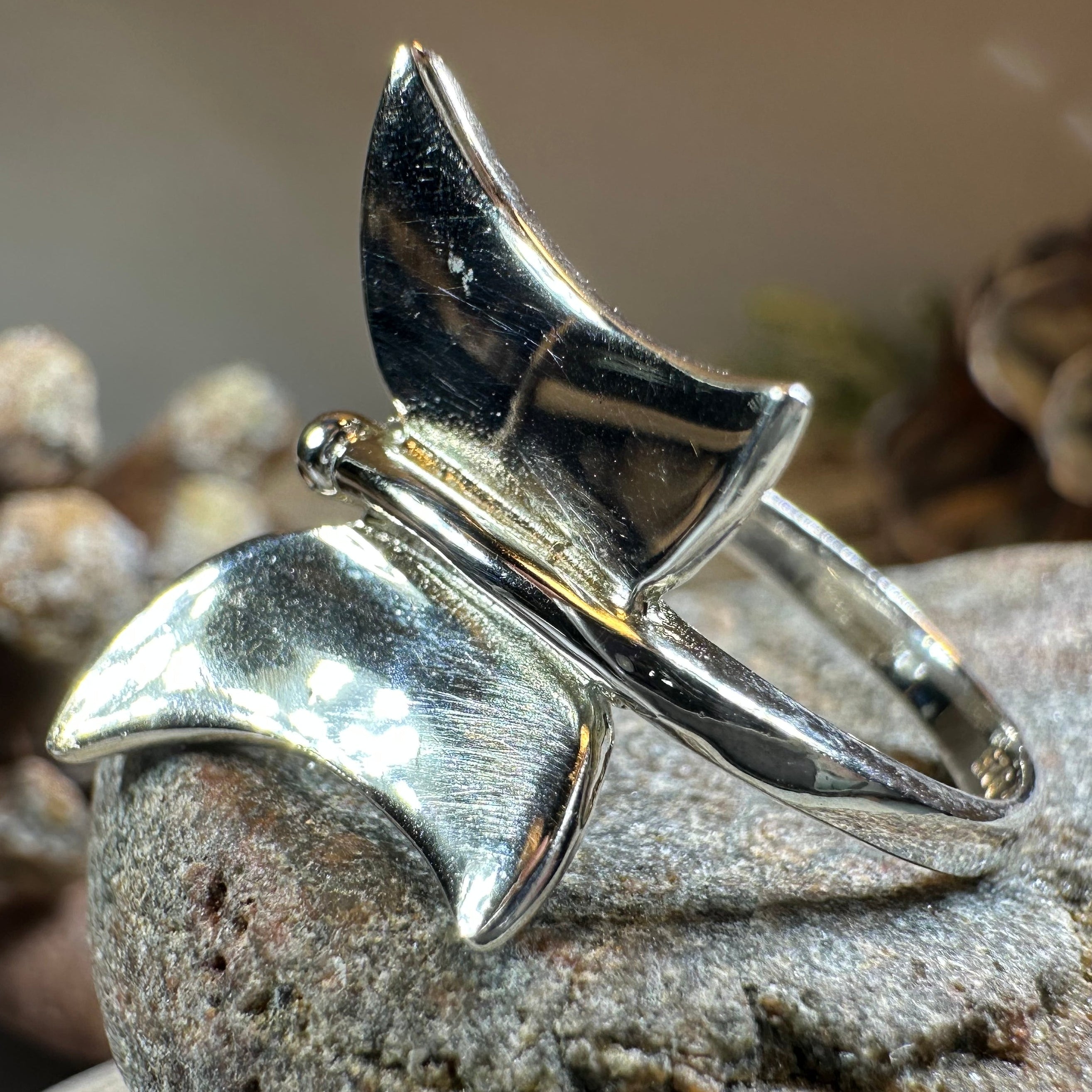 Modern Butterfly Ring