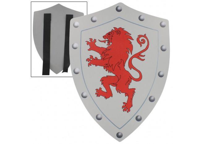 Rampant Lion Valor Medieval Battle Foam Shield-0