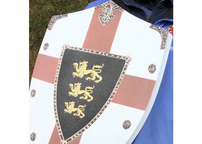Richard the Lionheart Lion Passant Guardant Medieval Foam Shield-1