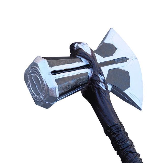 Lightning Avenger Replica Foam LARP Costume Cosplay War Axe Hammer-1