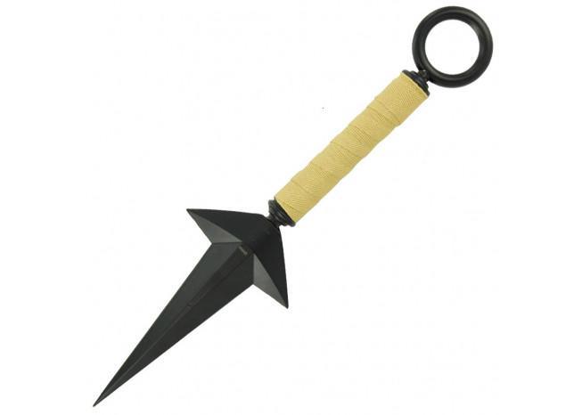 Ninja Yondaime Tri-Point Anime Kunai Knife-0