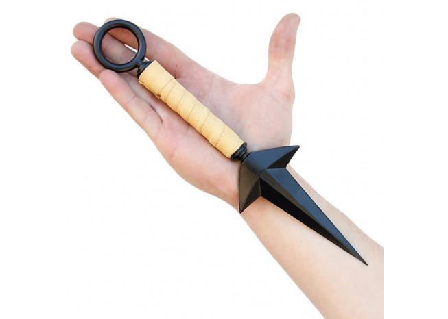 Ninja Yondaime Tri-Point Anime Kunai Knife-2