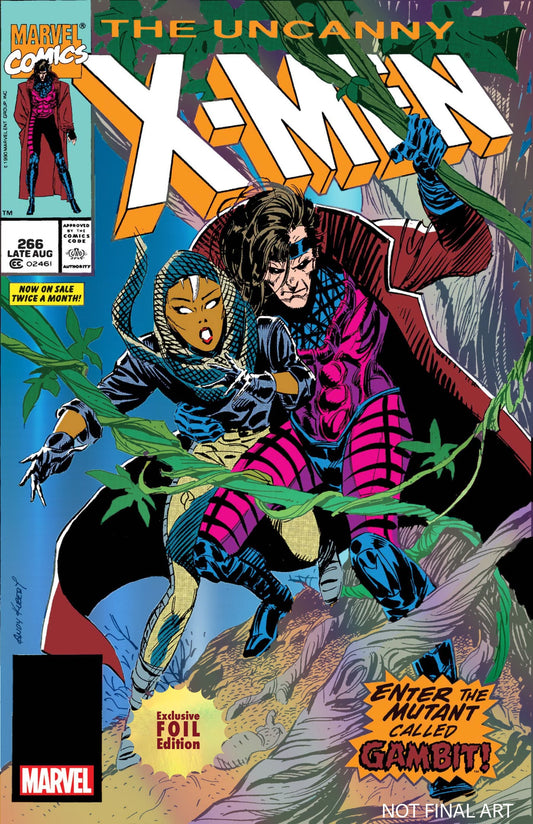 [Foil] Uncanny X-Men #266 Unknown Comics Exclusive Facsimile Edition [New Printing] Var (08/07/2024)