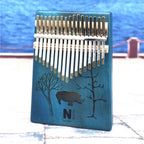 Wholesale Kalimba Thumb Piano with 17 Notes and Designs