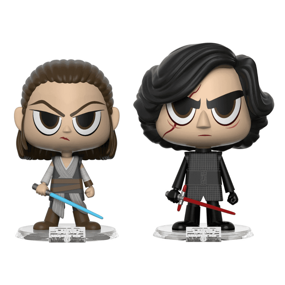 Funko VYNL: Star Wars - Rey and Kylo Ren Vinyl Figures - 