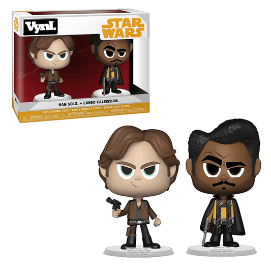 Funko VYNL: Star Wars - Han Solo and Lando Calrissian Vinyl Figures - 