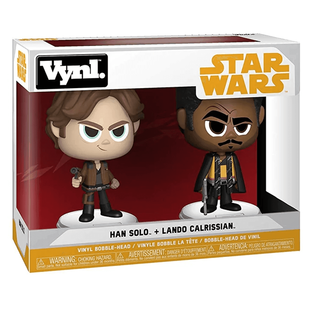 Funko VYNL: Star Wars - Han Solo and Lando Calrissian Vinyl Figures - 