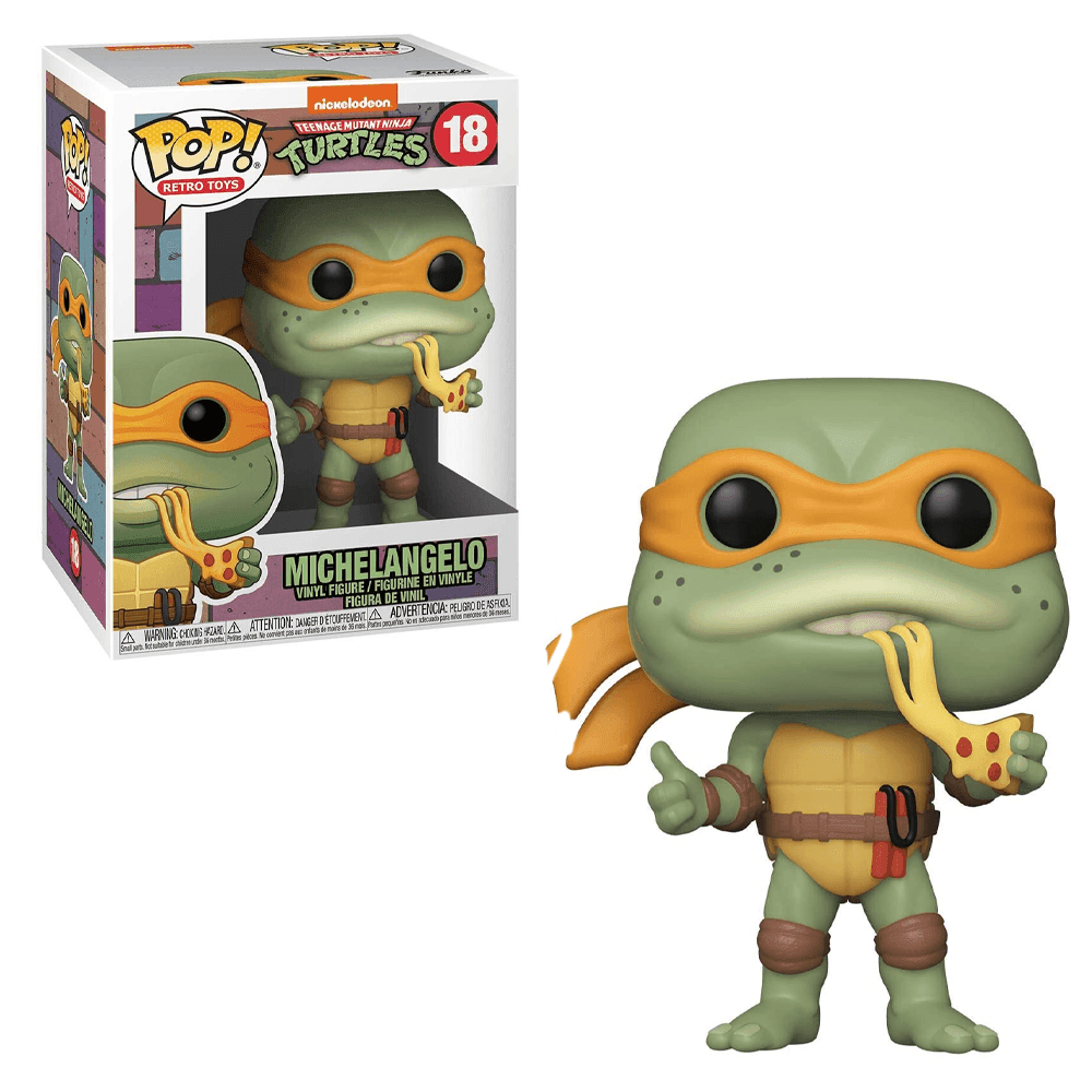 Funko POP! Teenage Mutant Ninja Turtles - Michelangelo Vinyl Figure #18 - 