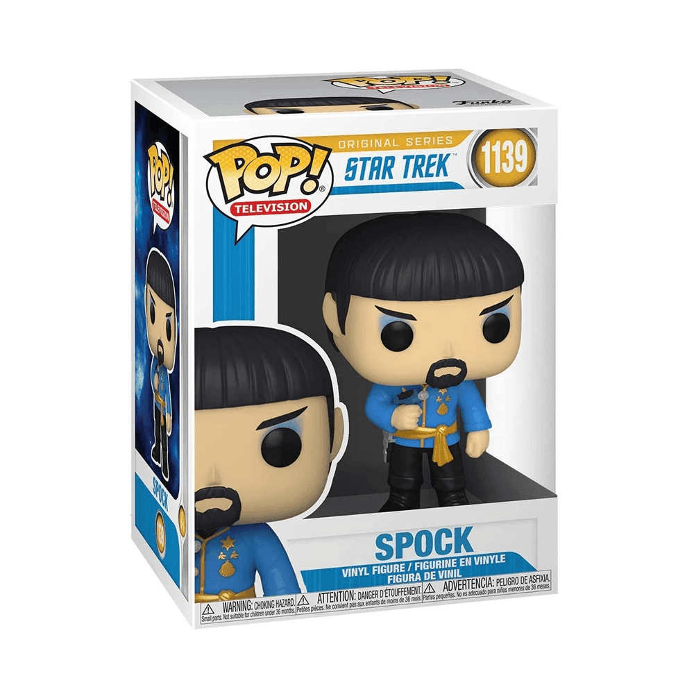 Funko POP! Star Trek: Original Series - Spock (Mirror Mirror Outfit) Vinyl Figure #1139 - 