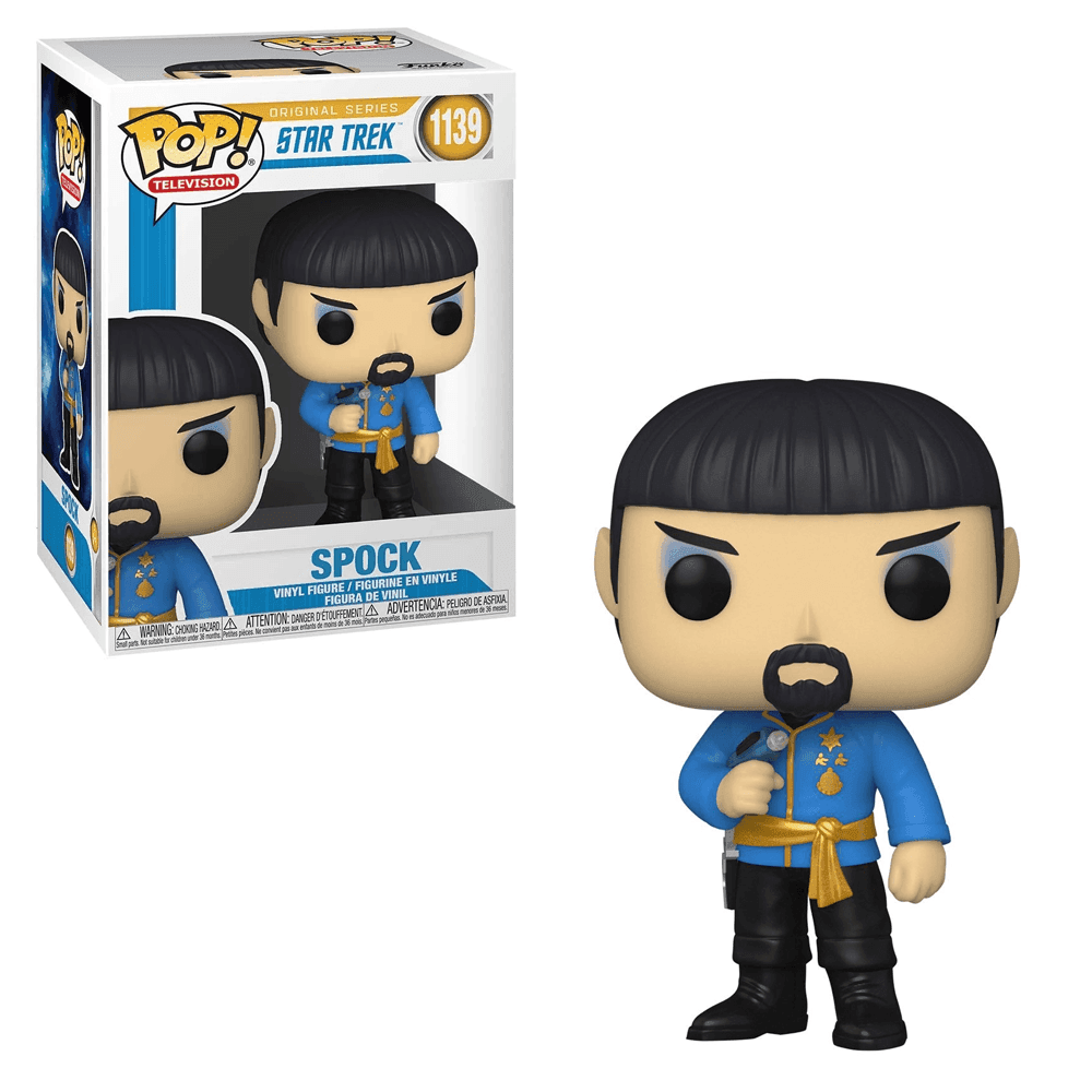 Funko POP! Star Trek: Original Series - Spock (Mirror Mirror Outfit) Vinyl Figure #1139 - 