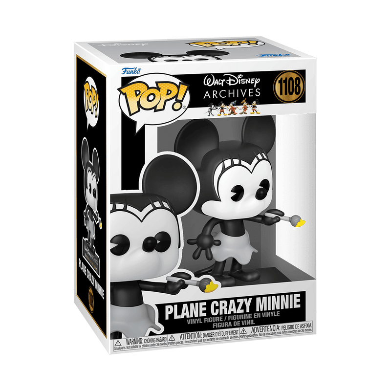 Funko Pop! Disney Archives: Minnie Mouse - Plane Crazy Minnie - 