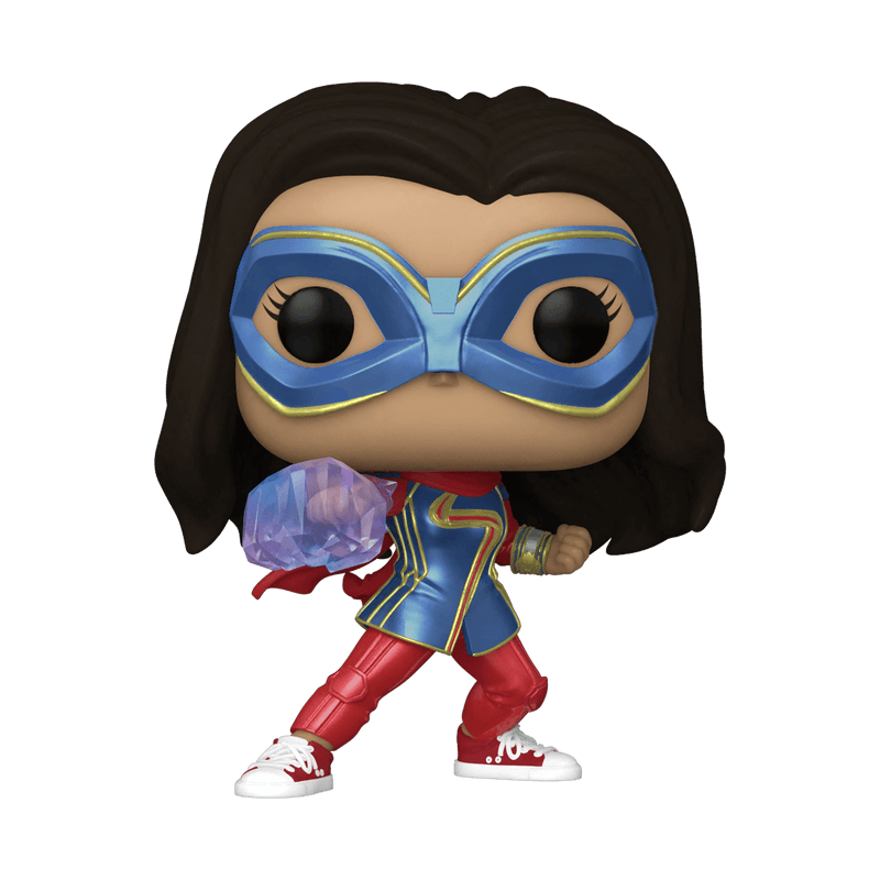 Funko Pop! Marvel Studios: Ms Marvel - Ms. Marvel With Light Arm Exclusive - 