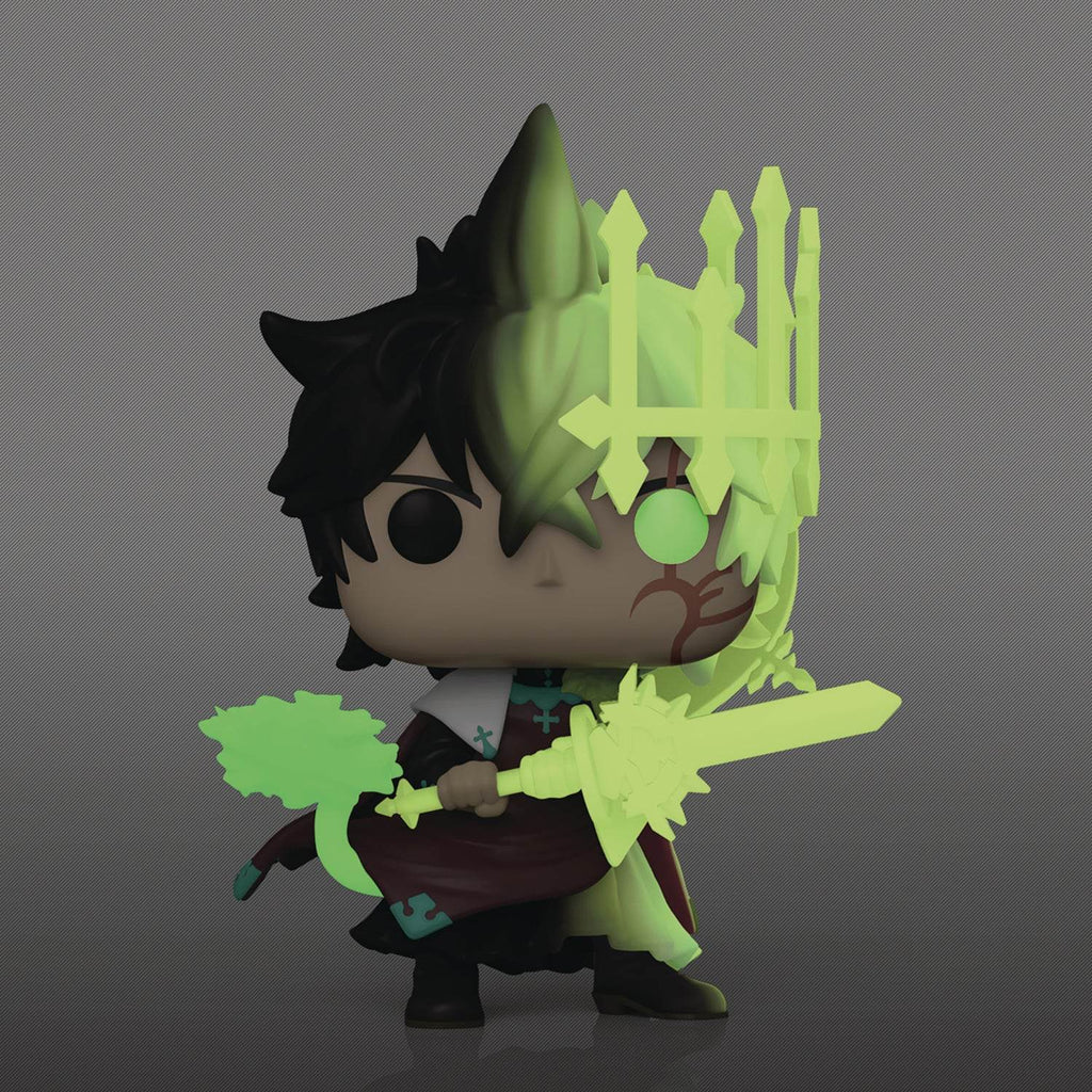Funko Pop! Animation: Black Clover - Yuno Spirit of Zephyr Glow-in-The-Dark PX Exclusive - 