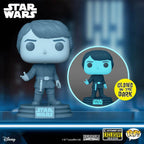 Funko Pop! Star Wars Return of the Jedi 40th - Holographic Luke Skywalker Glow-in-the-Dark Entertainment Earth Exclusive - 