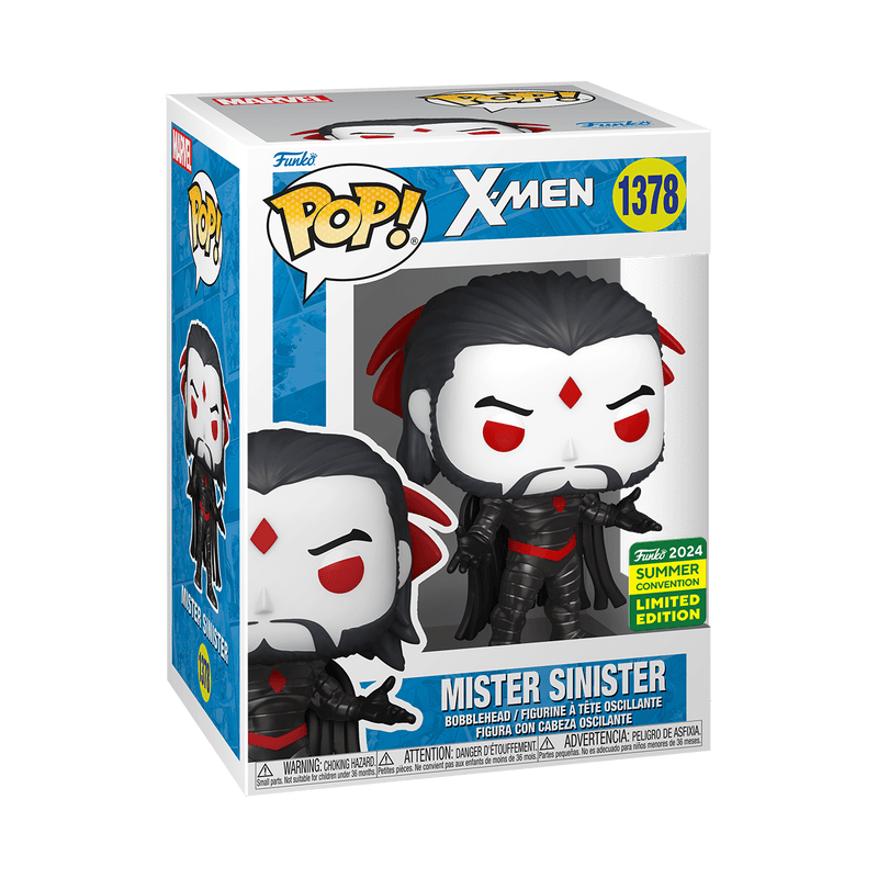 Funko Pop! Marvel: X-Men - Mister Sinister #1378 2024 Summer Convention - 