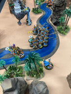 Sandy Dunes - Neoprene Battle Mat - Warhammer, AoS, 40K, Kill Team, MCP, Shatterpoint, Legion, More - 44x60