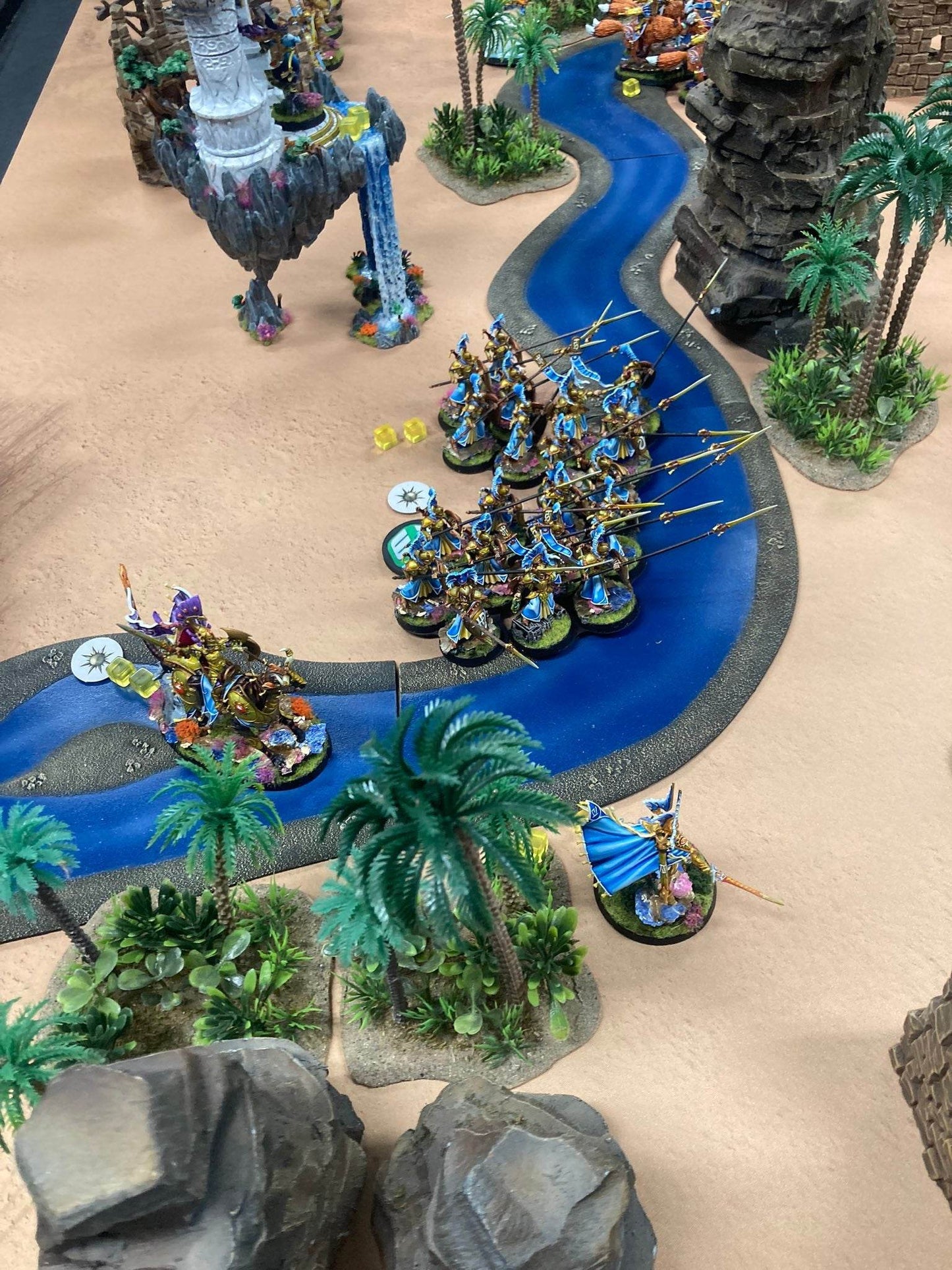 Sandy Dunes - Neoprene Battle Mat - Warhammer, AoS, 40K, Kill Team, MCP, Shatterpoint, Legion, More - 44x60