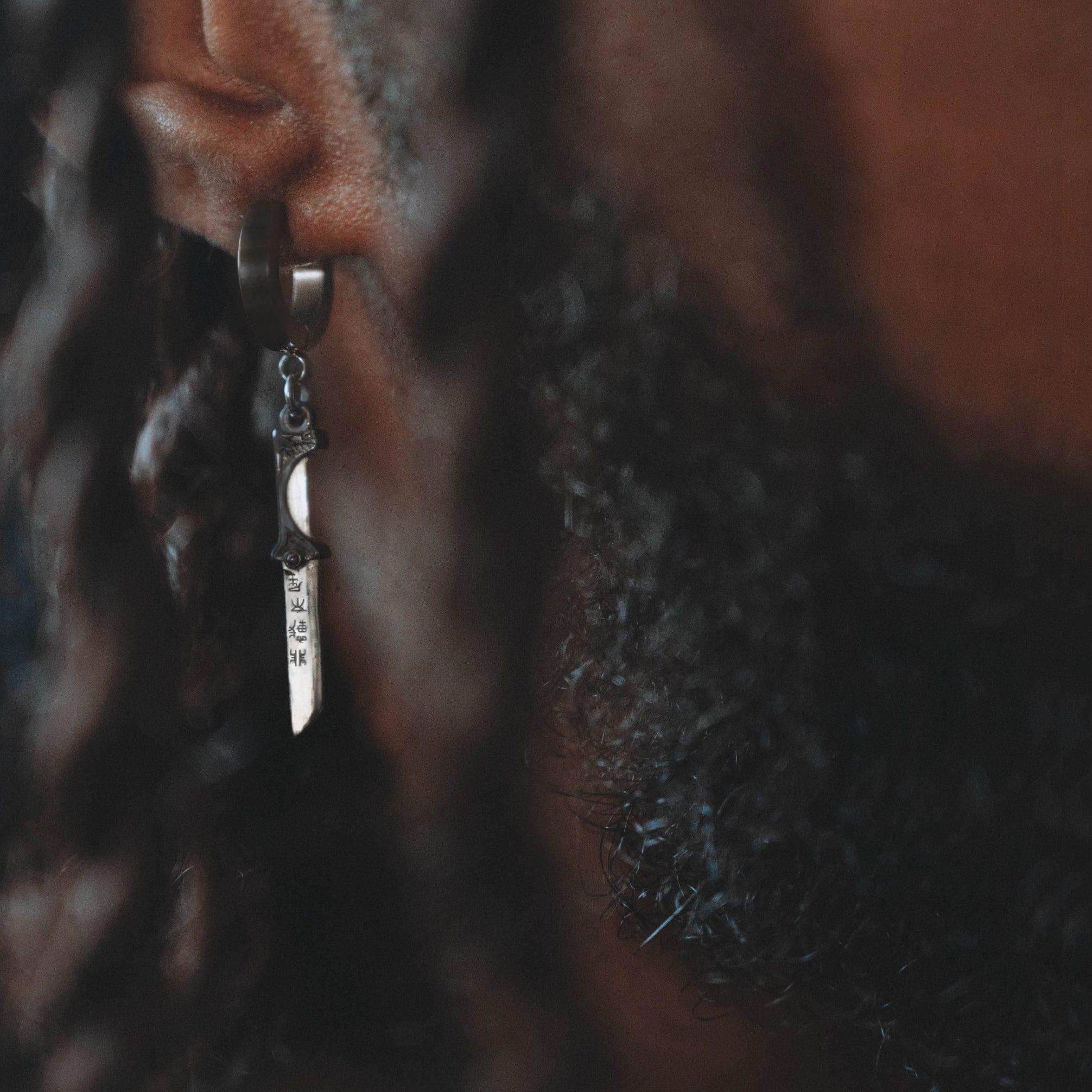 Avatar: The Last Airbender™ Zuko Earring - Chrome / Single