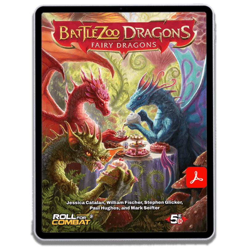 Battlezoo Dragons: Fairy Dragons PDF - D&D 5th Edition / PDF Only